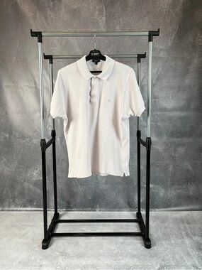 Burberry White Polo Shirt